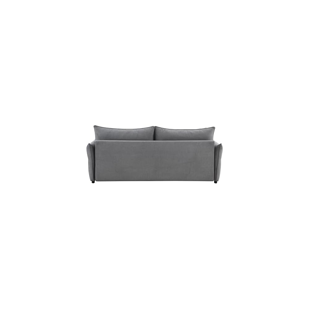 Acme Irina Rectangular Sofa with Sleeper in Gray