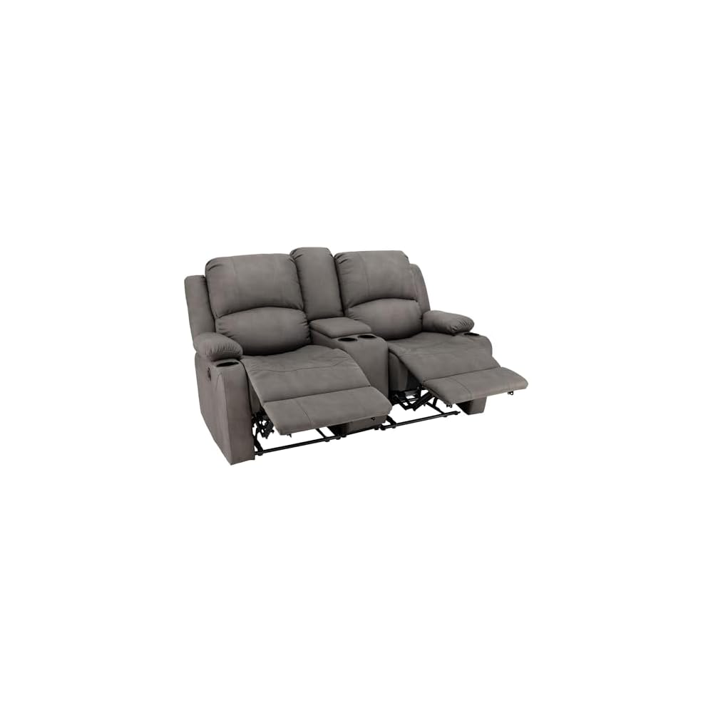 Camper Comfort 67" Powered Wall Hugger Reclining, Slate