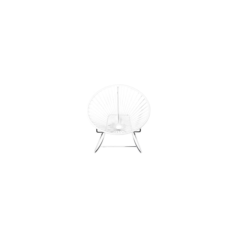 Innit Designs i04-03-16 Innit Rocker-Mint Weave on Chrome Frame