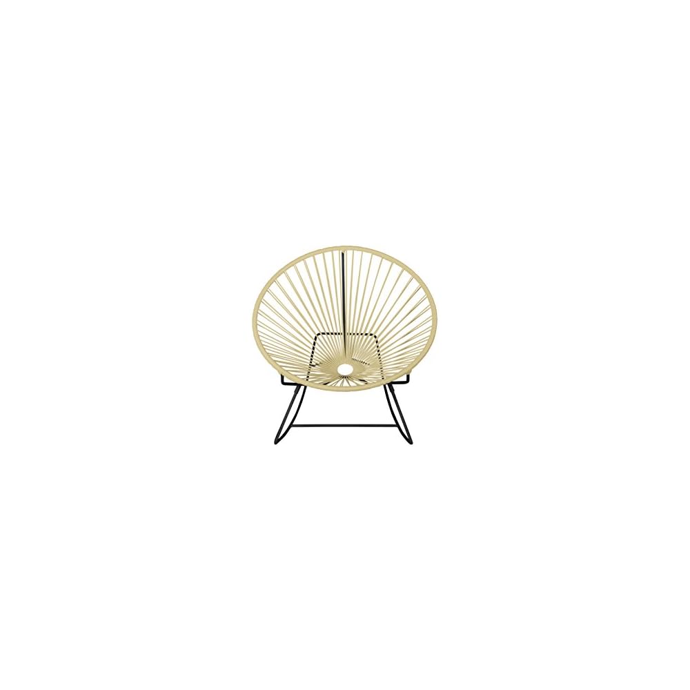 Innit Designs i04-03-16 Innit Rocker-Mint Weave on Chrome Frame