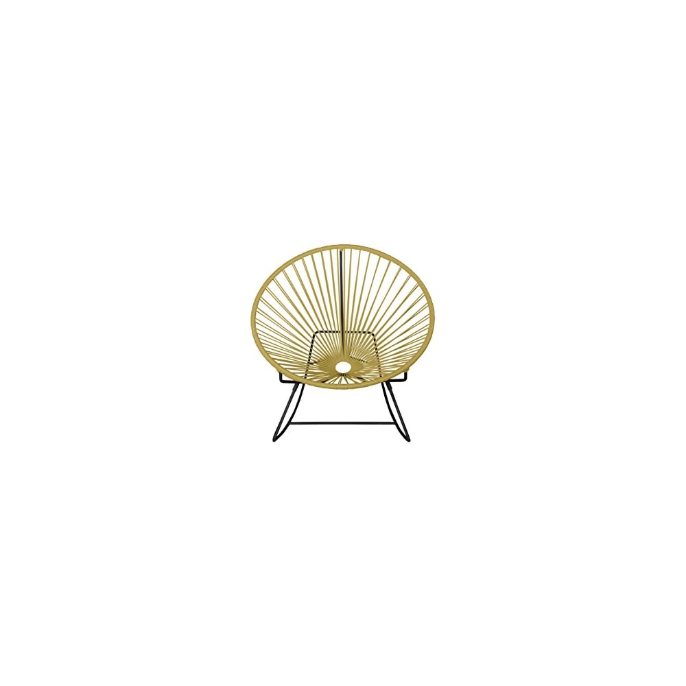 Innit Designs i04-03-16 Innit Rocker-Mint Weave on Chrome Frame
