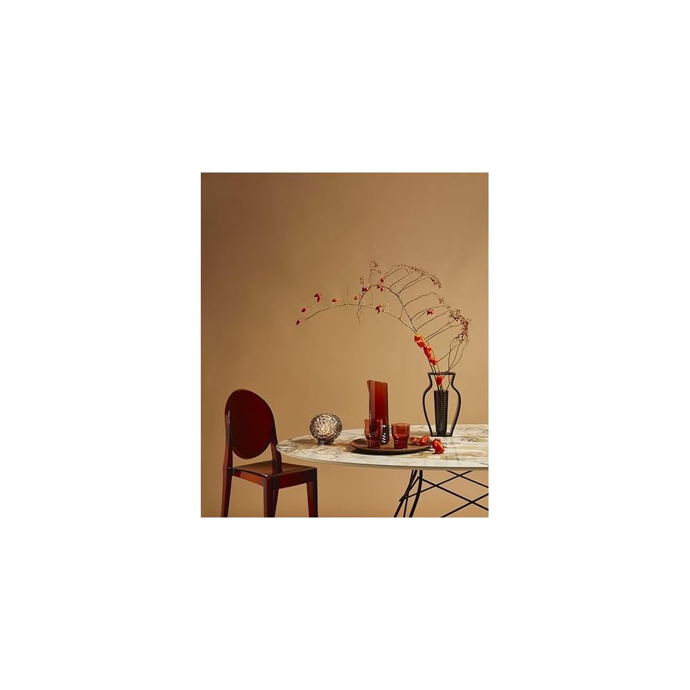 Kartell Victoria Ghost Chair, Set of 2, Amber