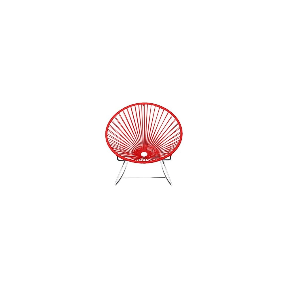 Innit Designs i04-03-16 Innit Rocker-Mint Weave on Chrome Frame
