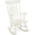 Solid Wood Rocking Chair Porch Rocking Chair Indoor Outdoor Seating