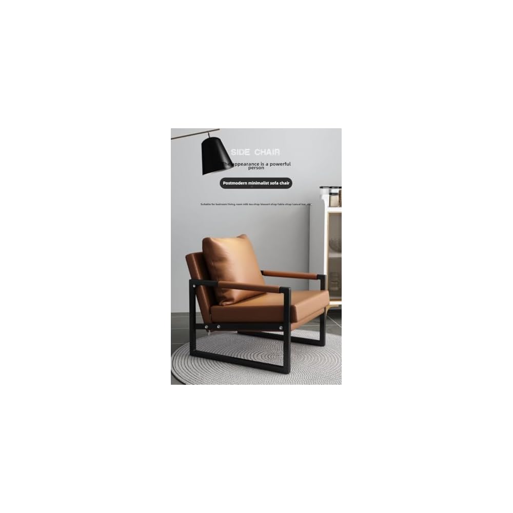 Luxury Ergonomic Lounge Chair with High-Density Foam (Dark Gray)