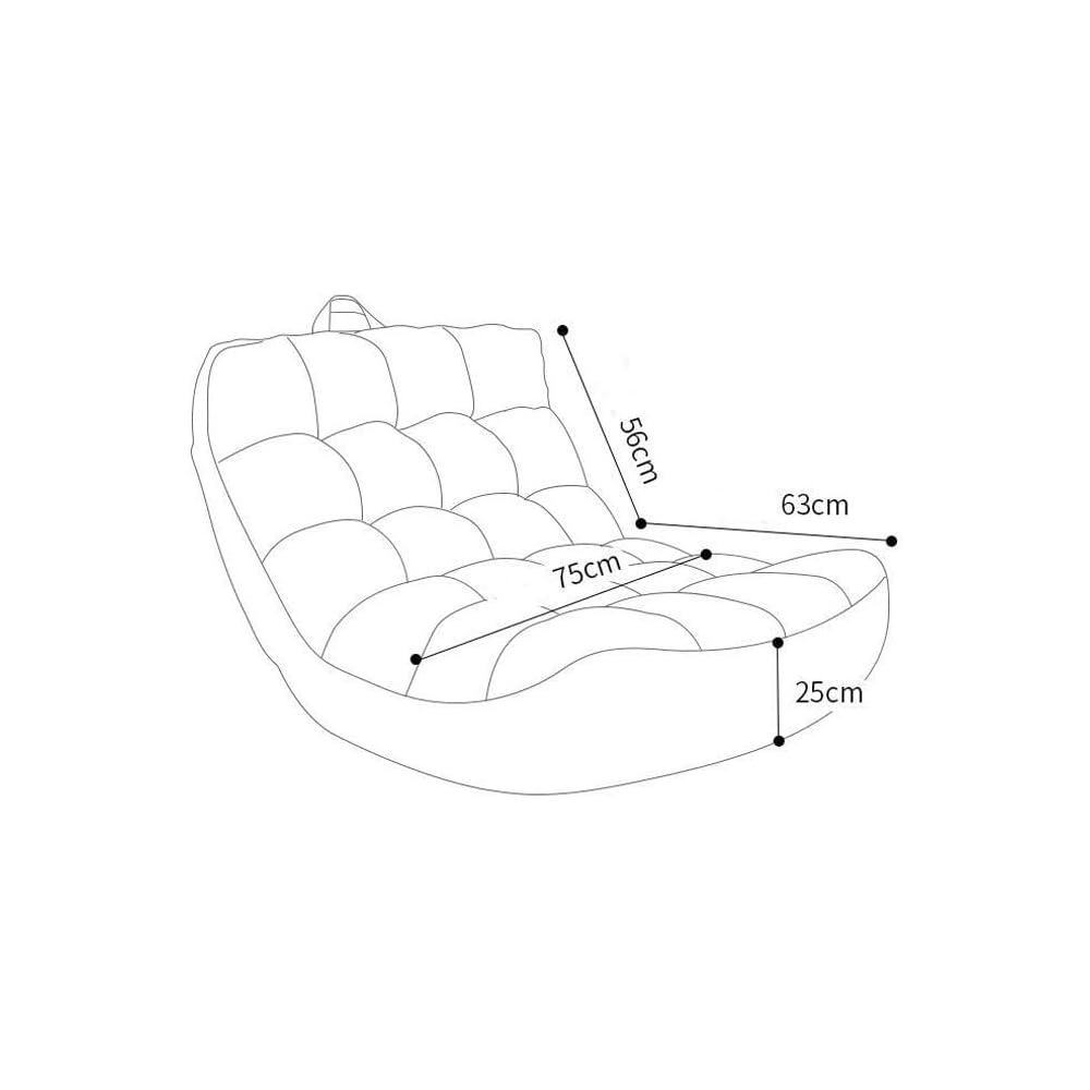 Lazy Sofa Can Lie In Bedroom Room Small Single Tatami Bean Bag Chair