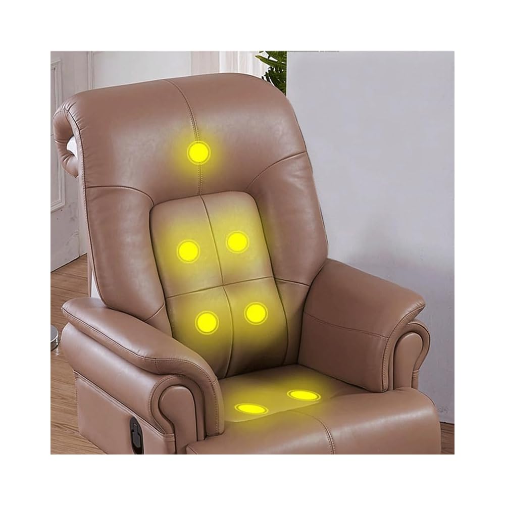 Office Chair Fully Reclining Executive Leather(D)