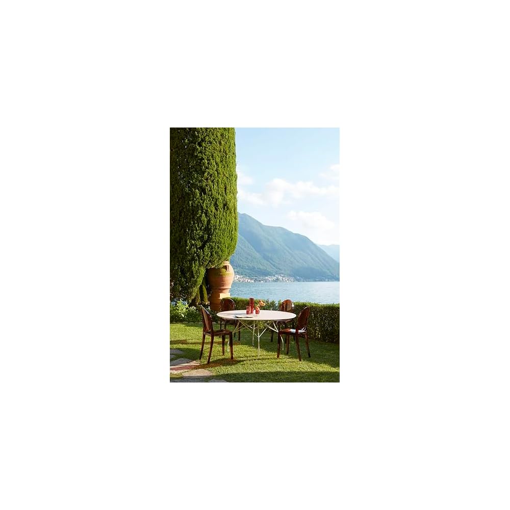Kartell Victoria Ghost Chair, Set of 2, Amber
