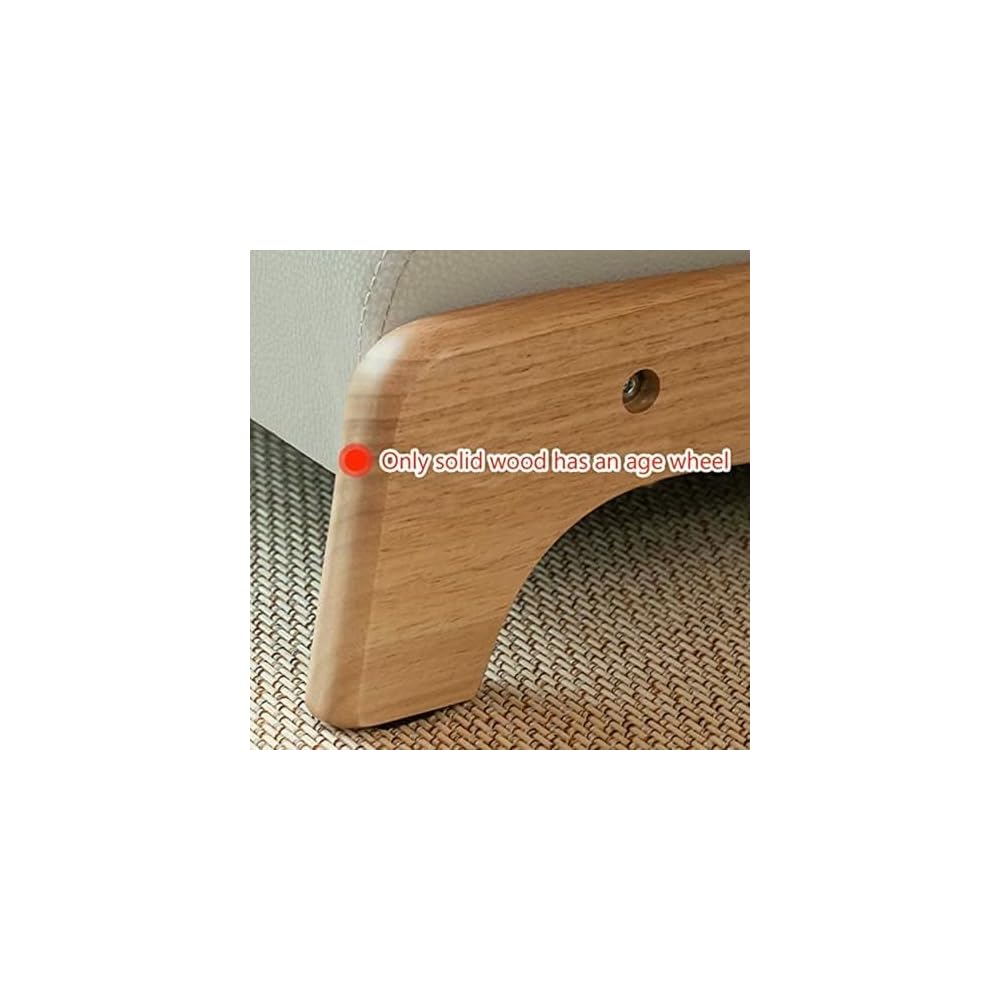 Floor Chair Tatami Chair Made of Wood, high Resilience, Foam Cushion, Solid Wood Back, Perfect for Living Room, Reading, Games, Comfortable Wooden Floor Chair