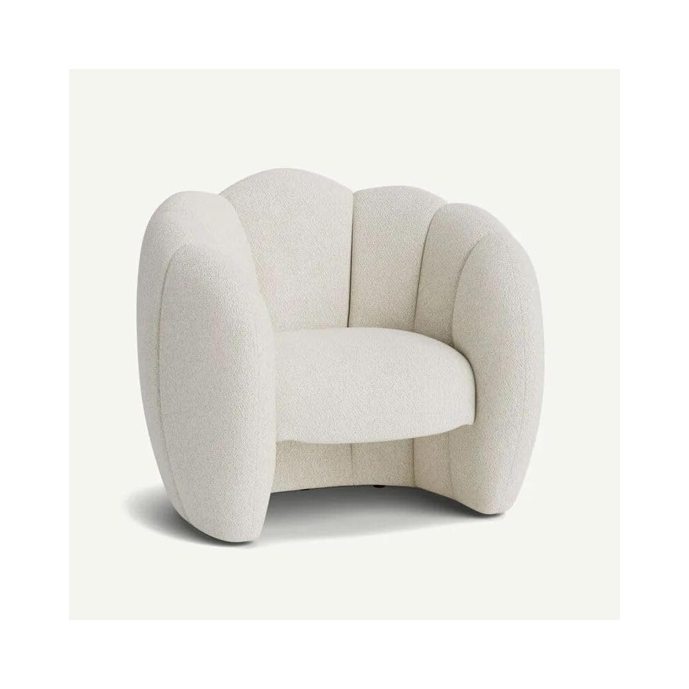 Luxurious Velvet Recliner – Modern Single Seating Sofa Chair Yellow