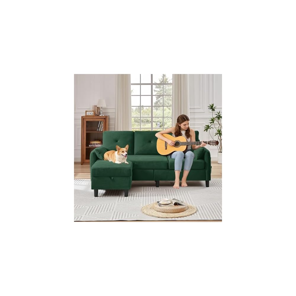 Living Room Furniture Sets, L Shaped Couch and Loveseat and Chair, Sofa Set