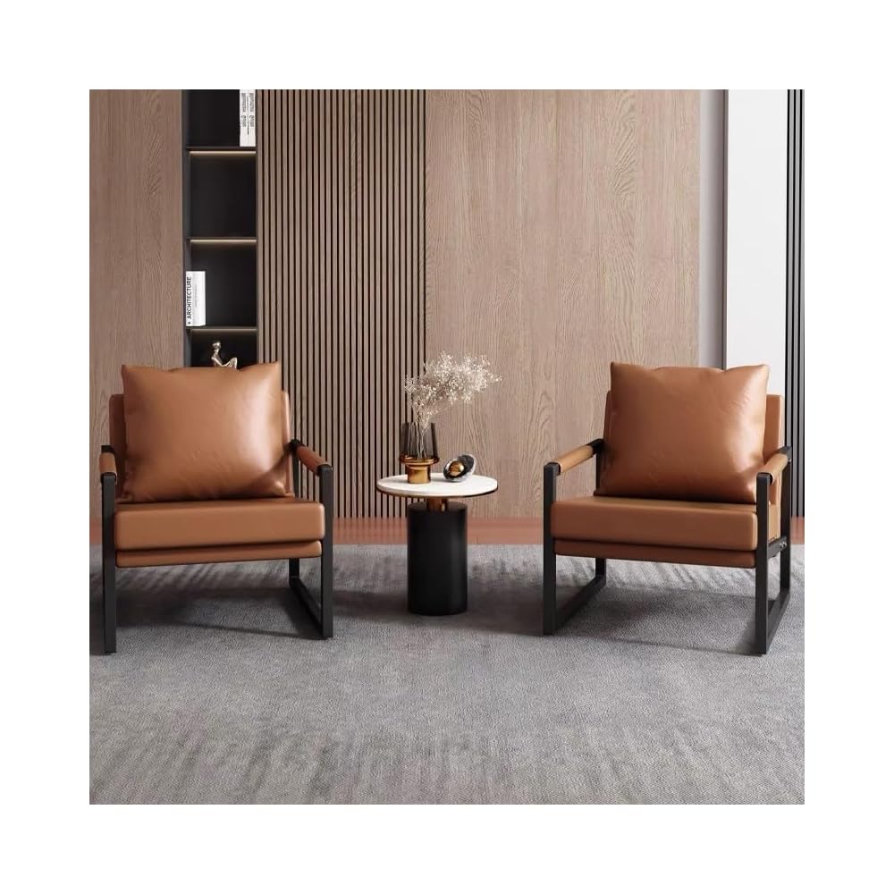 Luxury Ergonomic Lounge Chair with High-Density Foam (Dark Gray)